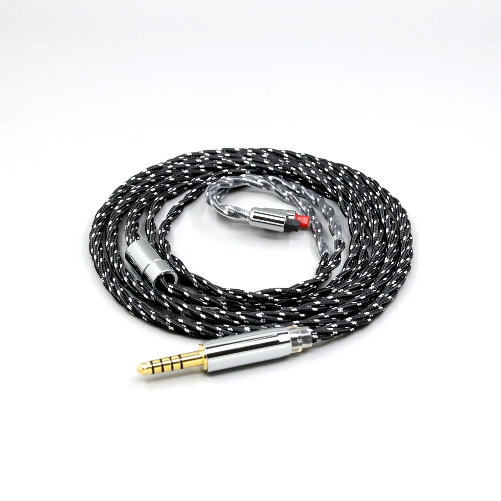 Скручивающий нейлоновый кабель для наушников Audio-Technica ATH-IM50 IM70 IM01 IM02 IM03 IM04 LN 008739