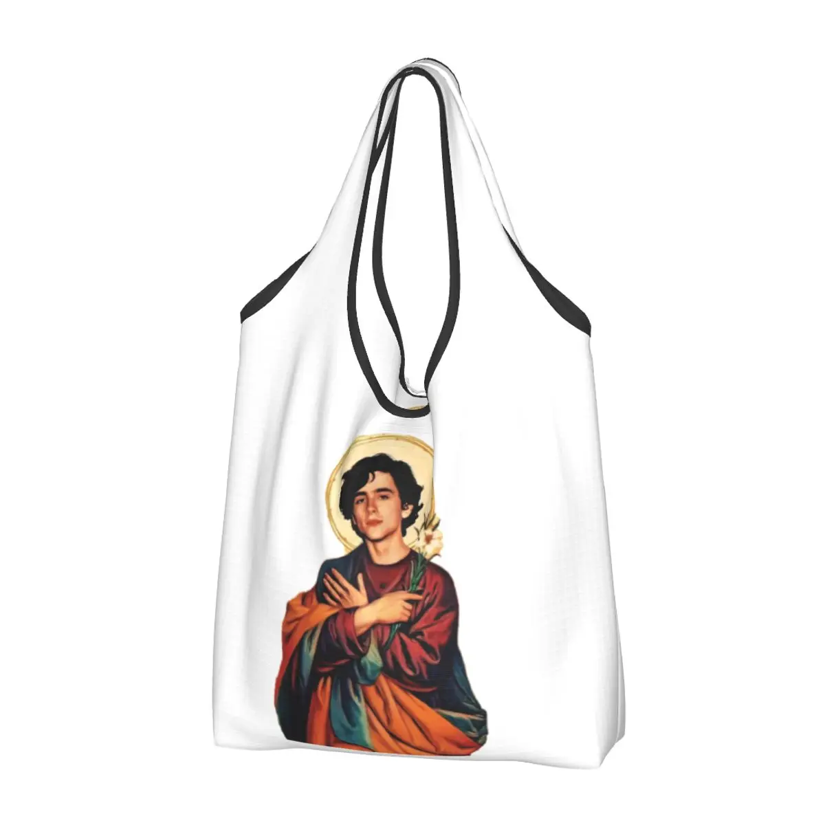 

Милая сумка-тоут для покупок в стиле Сент-Тимоти, Портативная сумка-шоппер через плечо в стиле 90-х для ТВ-актеров и продуктов