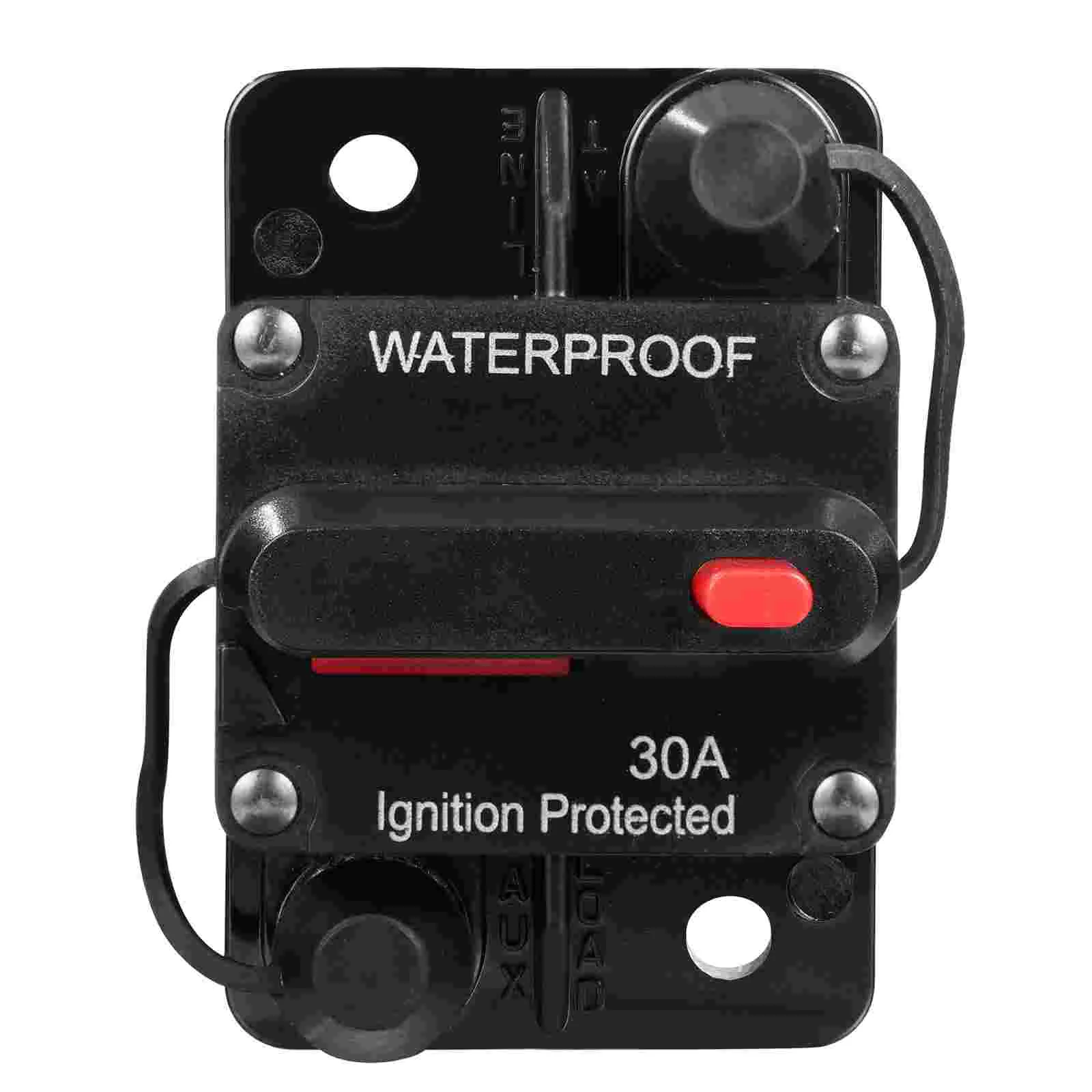 

Automobile Circuit Breaker 30A Circuit Breaker Power Supply Auto Circuit Breaker 12V~36V Circuit Breaker