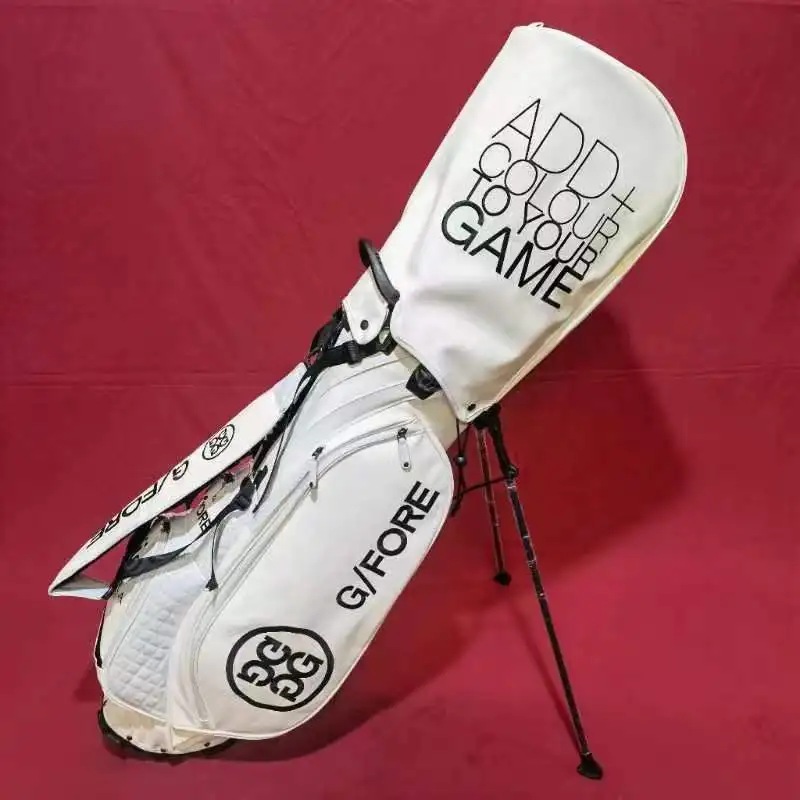 

2023 G/fore Golf Rack Bag G4 Stand Package GFore White Black Color Travel Men Lady Golf Clubs Bag