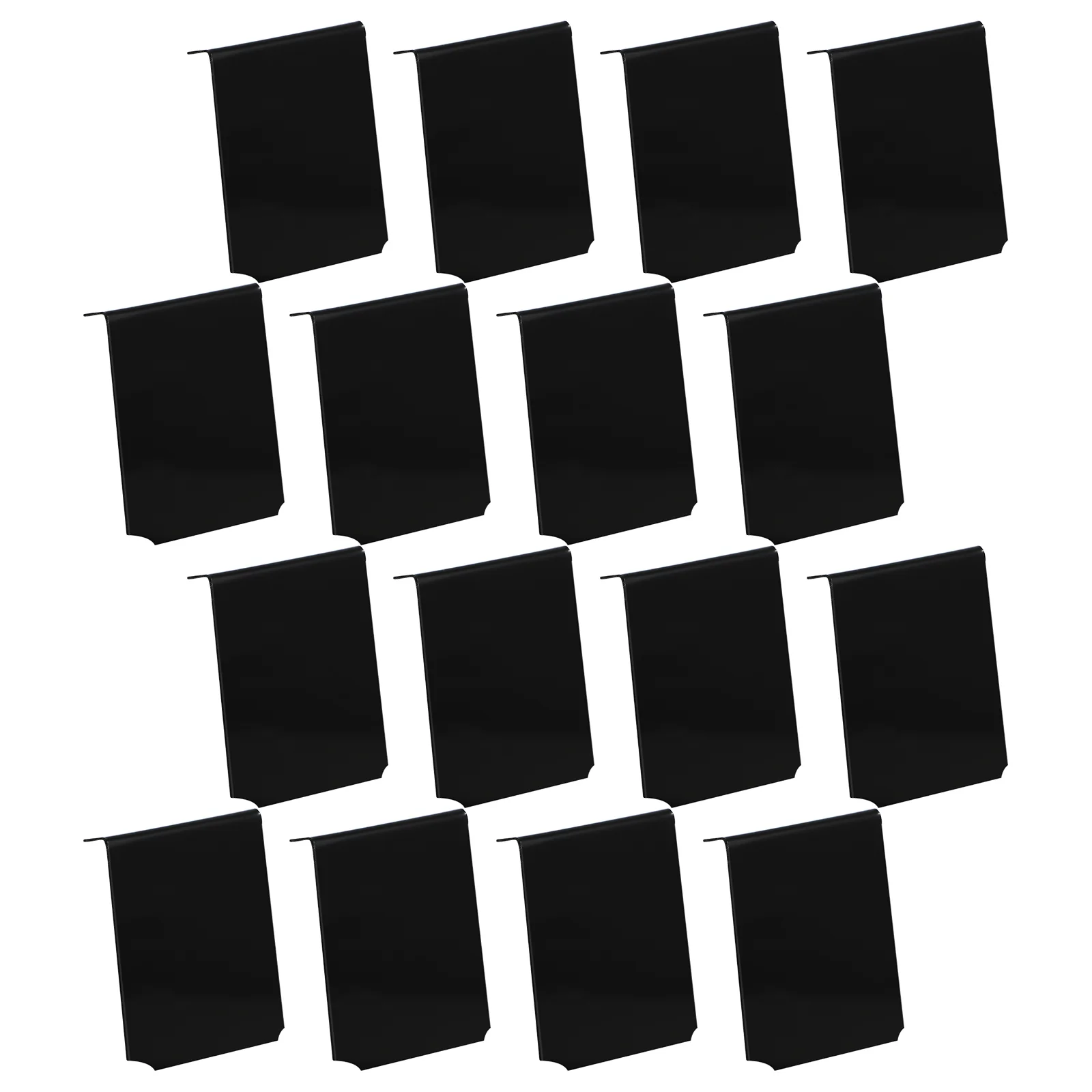 

16pcs Basket Bin Labels Clip Supermarket Clip-type Price Tag Basket Labels Clips (Random Style)