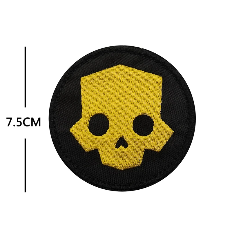 Новый значок с вышитыми крючками и петлями Hell возможность для дайвинга 2 ПА