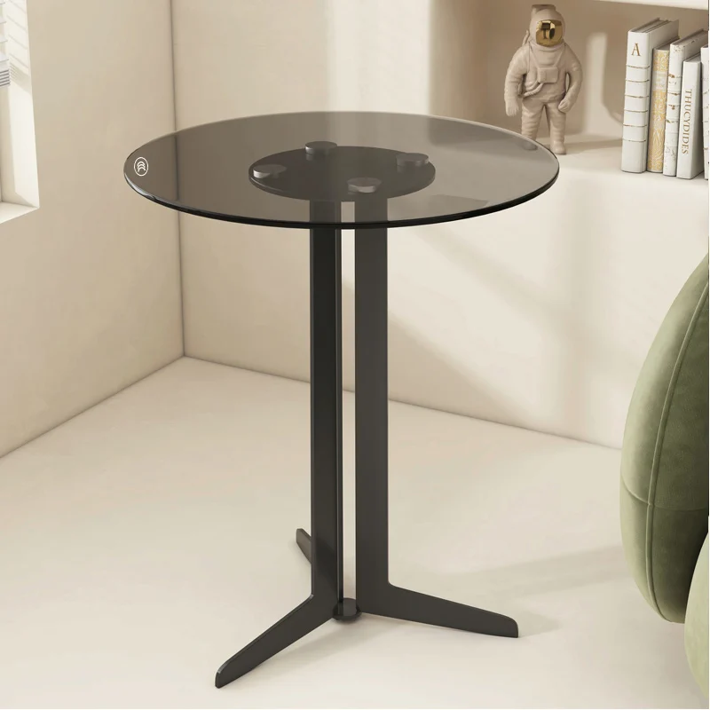 Стеклянные металлические журнальные столики современный дизайн