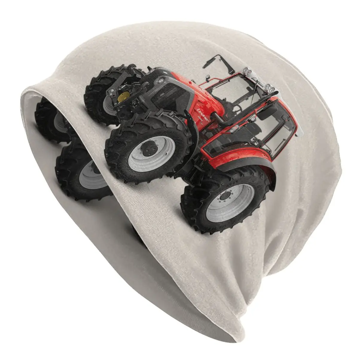 Tractor Adult Men's Women's Knit Hat Keep warm winter Funny knitted hat
