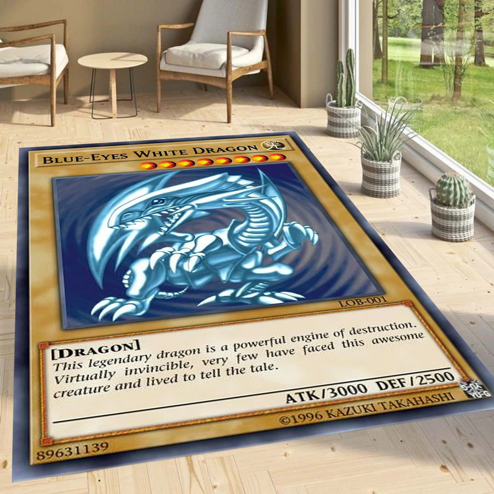 

Home Decor Anime Character Introduction Area Rug 3D All Over Non-slip Mat Dining Room Living Room Soft Bedroom Carpet Furry Rug