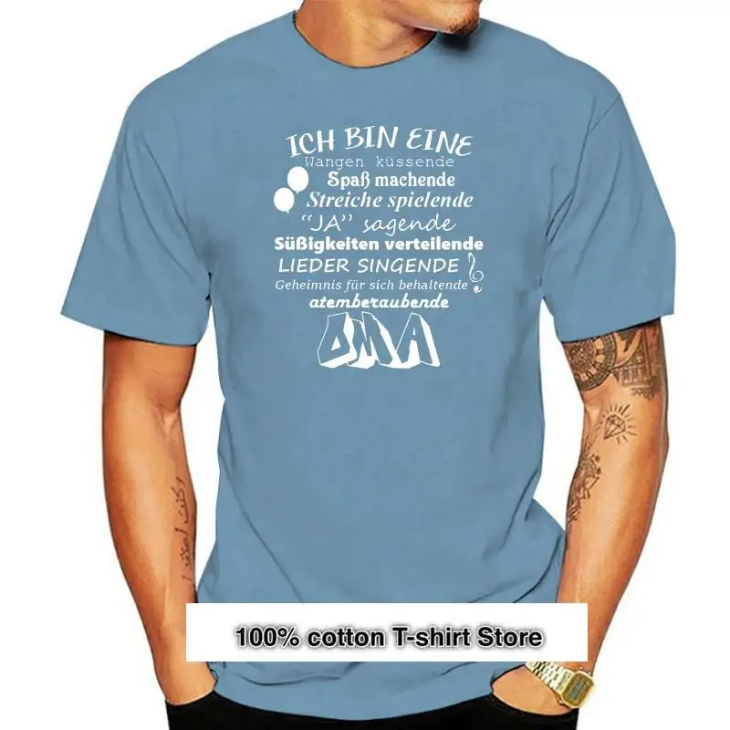 Camiseta с принтом их Бин ейн atemberauтребума 100% Baumwolle NEU |