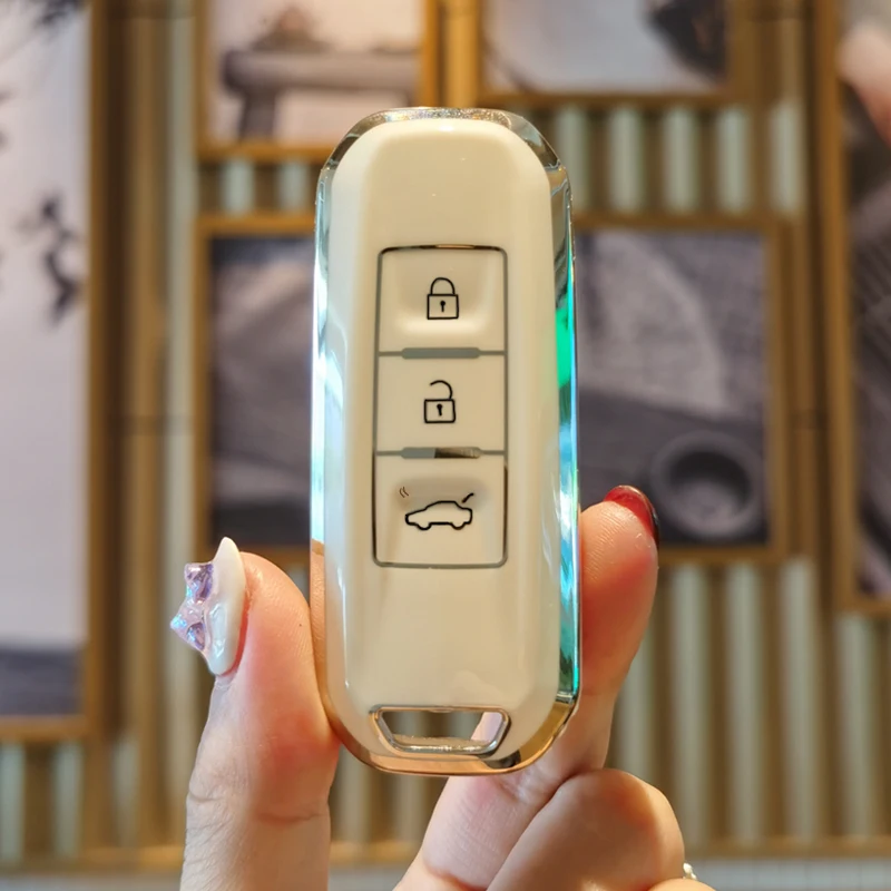 

Чехол для автомобильного ключа чехол для ключей для Baojun 510 730 360 560 RS-5 530 630 Для Wuling Hongguang S Аксессуары для автостайлинга брелок