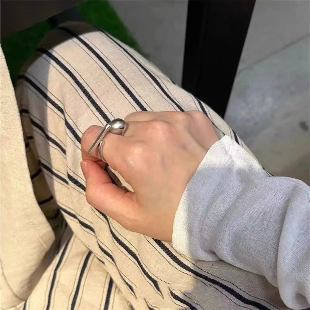 Милые Открытые Кольца из сплава прочные странные игрушки деревянные