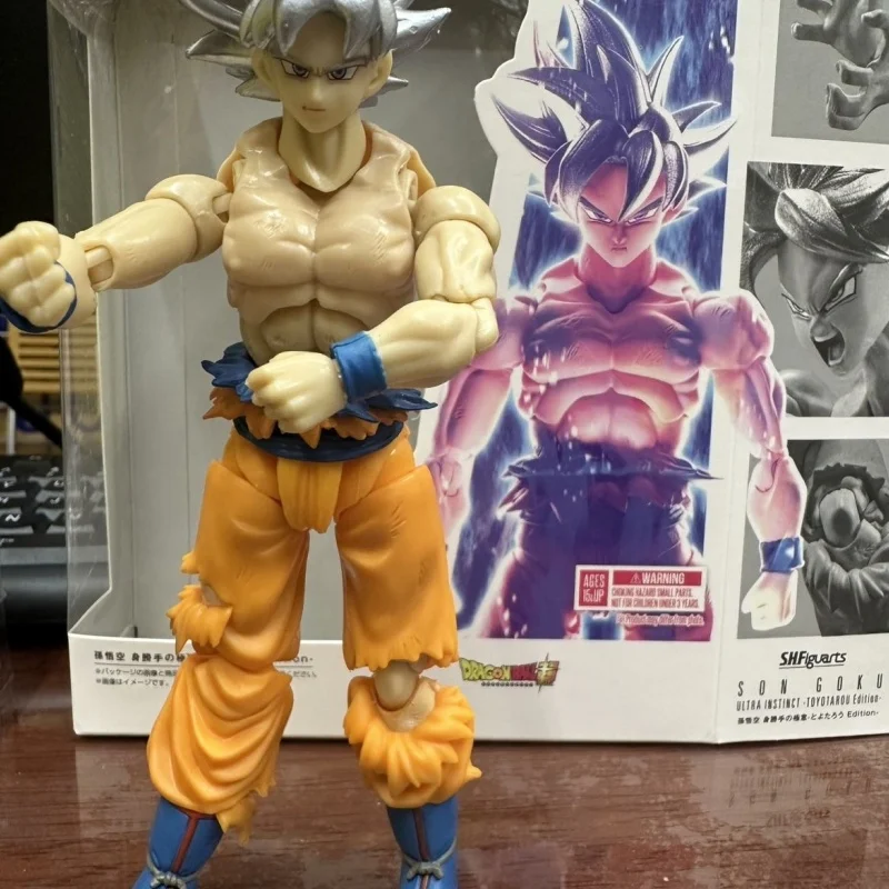Аниме Dragon Ball Z Son Goku Фигурка DBZ SHF Игрушки Манга GK Статуя 16 см ПВХ Подвижная модель