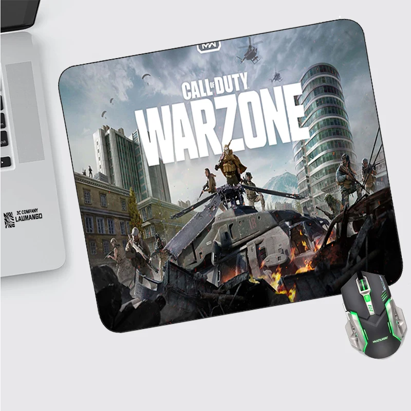 

Коврик для мыши Call Of Duty Warzone, милый Настольный защитный коврик для клавиатуры, Маленький милый игровой коврик для ноутбука, мини-компьютер