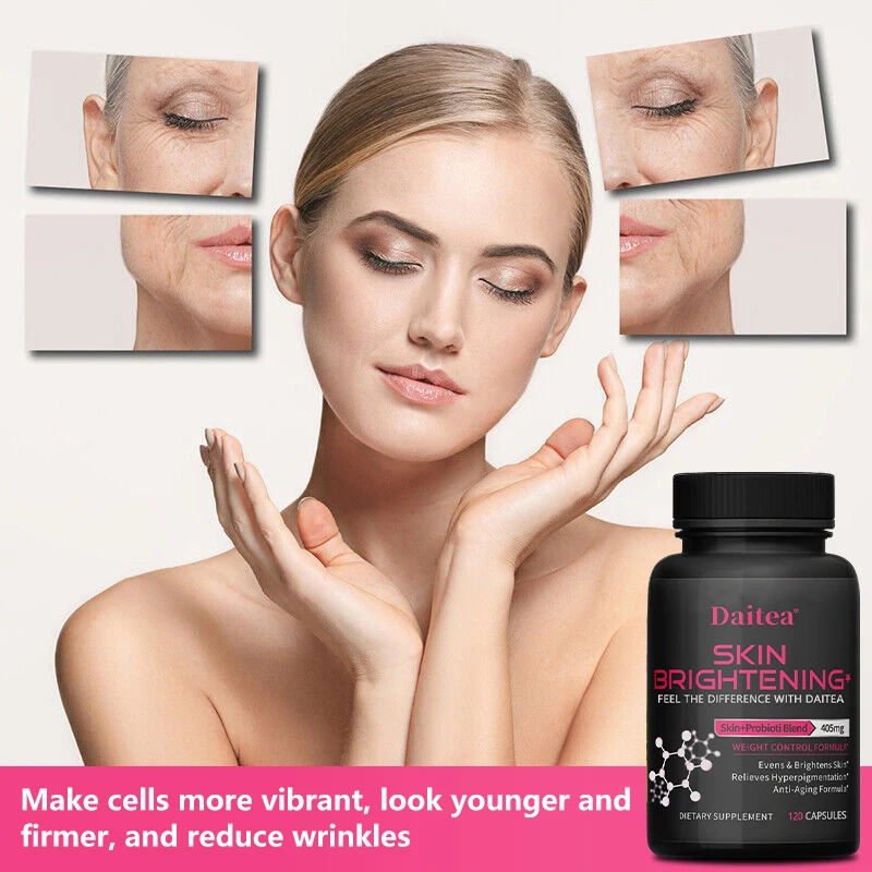 

Glutathione Capsules-Promote Skin Radiance,whitening and Anti-oxidation,enhance Skin's Natural Luster,even Skin Tone and Fairer