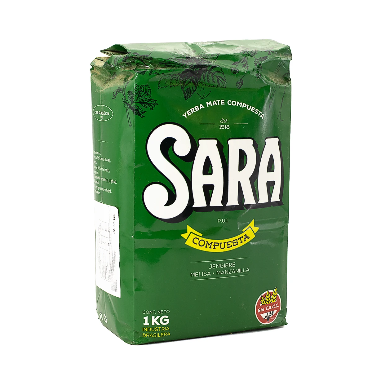 Мате Sara Compuesta PU1, 1000 г (art.: 3920bbb18f124) - 3920bbb18f124
