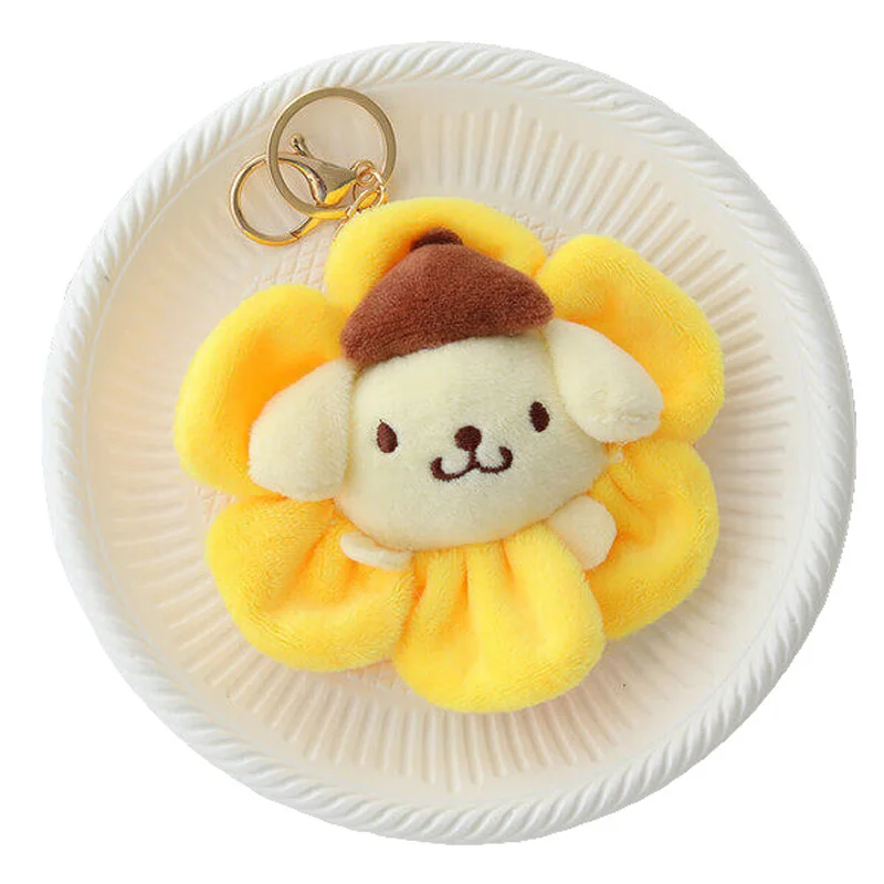 

Sanrio My Melody Kulomi Cinnamoroll Pendant Accessories Backpack Pendant Cartoon Anime Kawaii Plush Cute Gift
