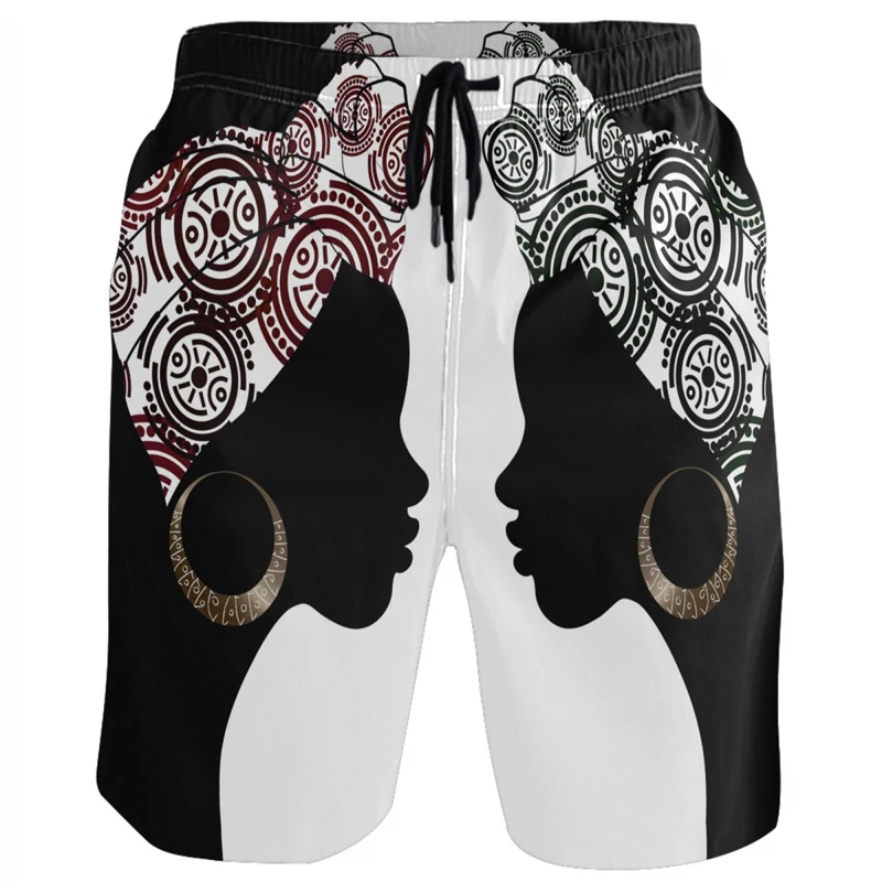 Шорты пляжные с забавным 3d рисунком повседневные короткие штаны принтом
