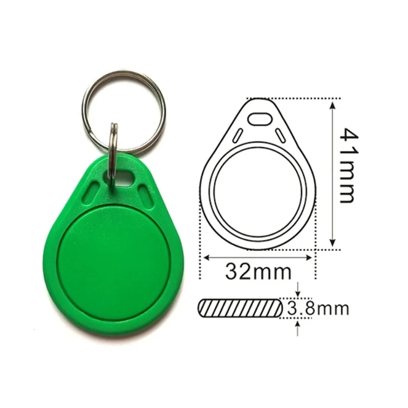 10 шт. T5577 EM4305 перезаписываемая RFID-метка 125 кГц записываемая копия EM4100 карта брелок