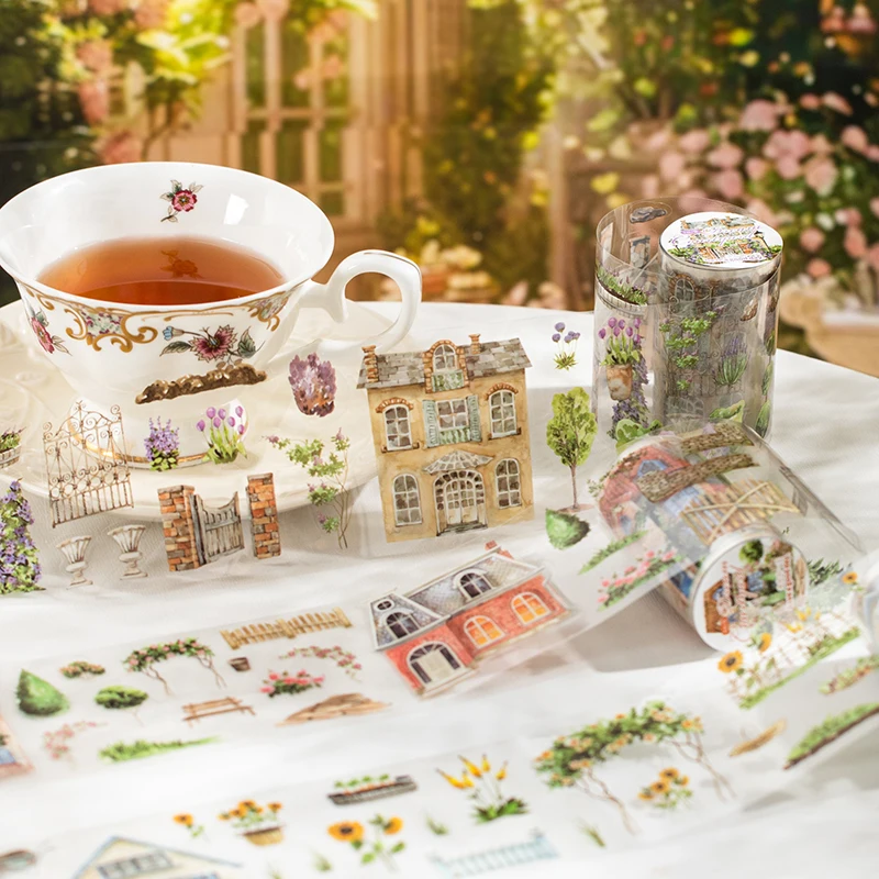 Стикеры серии Dream garden 4 стиля 65 мм * 200 см дневник нежелательной почты планер