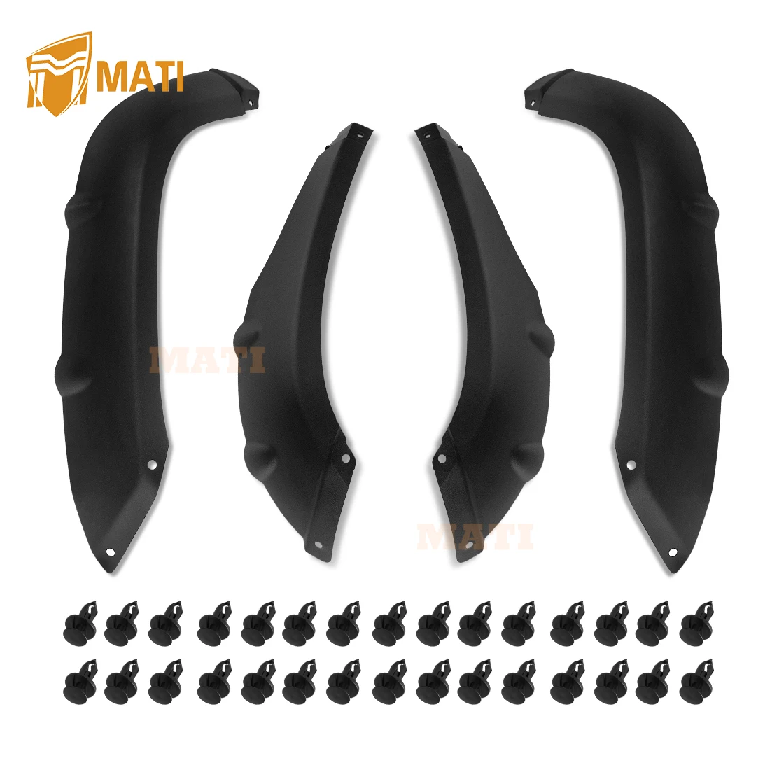 

Брызговики MATI Fender для Honda Rincon 680 650 TRX680 TRX650 2003-2023 годов 61866-HN8-000ZA 61861-HN8-000ZA 80221-HN8-000ZA