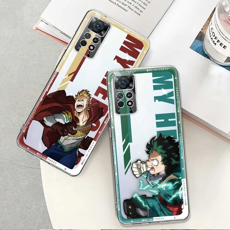 

My Hero Academia All For One Print Funda Case For Xiaomi Redmi Note 9S 7 8 9 10 11 12 4G 5G Pro 11T NOTE11 10Pro 10S 8T