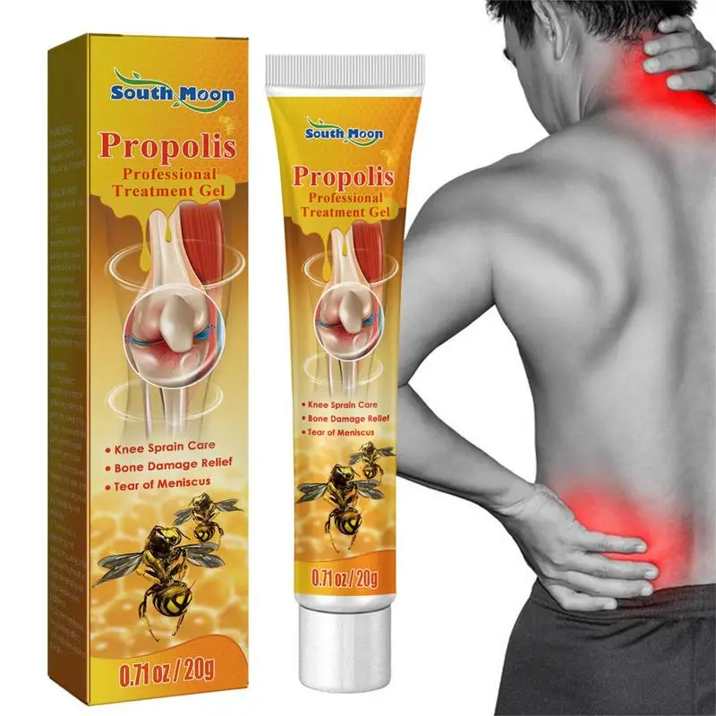

20g Propolis Professional Care Gel Rheumatism Gel Adult Shoulder Care Hurt Body Knee Waist Herbs Hurt Back Shoulder Joint Gel