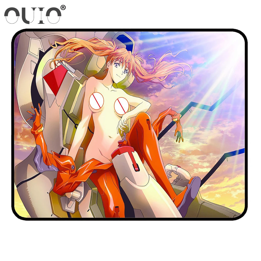 Коврик для мыши Asuka Langley Sohryu Sexy коврик компьютерной коврики Kawaii Girl большой зад