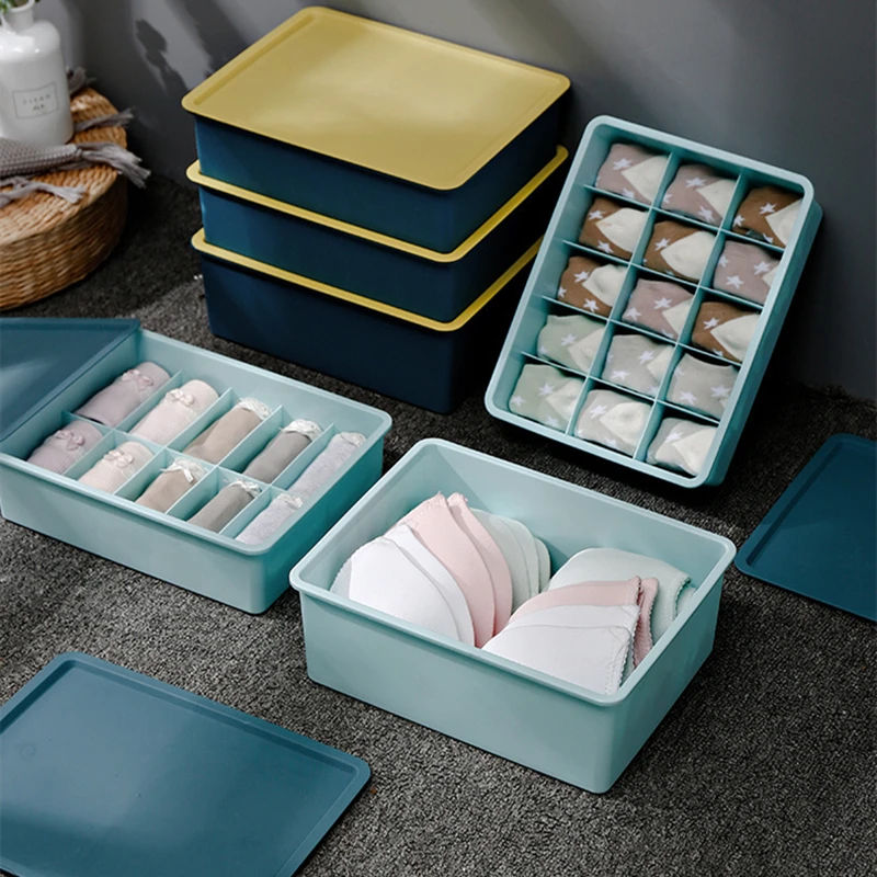 Ящик для хранения шкаф-органайзер нижнего белья носки бюстгальтер и ящик трусов