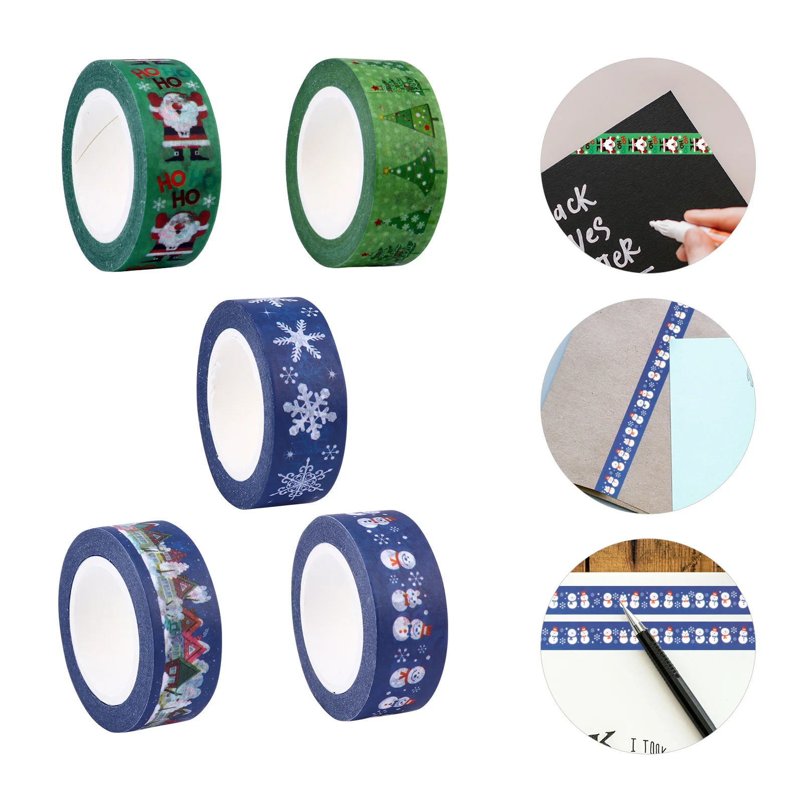 

Tape Washi Christmasmasking Diy Paper Supplies Japanese Decorative Album Stickersset Sticky Book Scrapbookingcraftmaking Tags