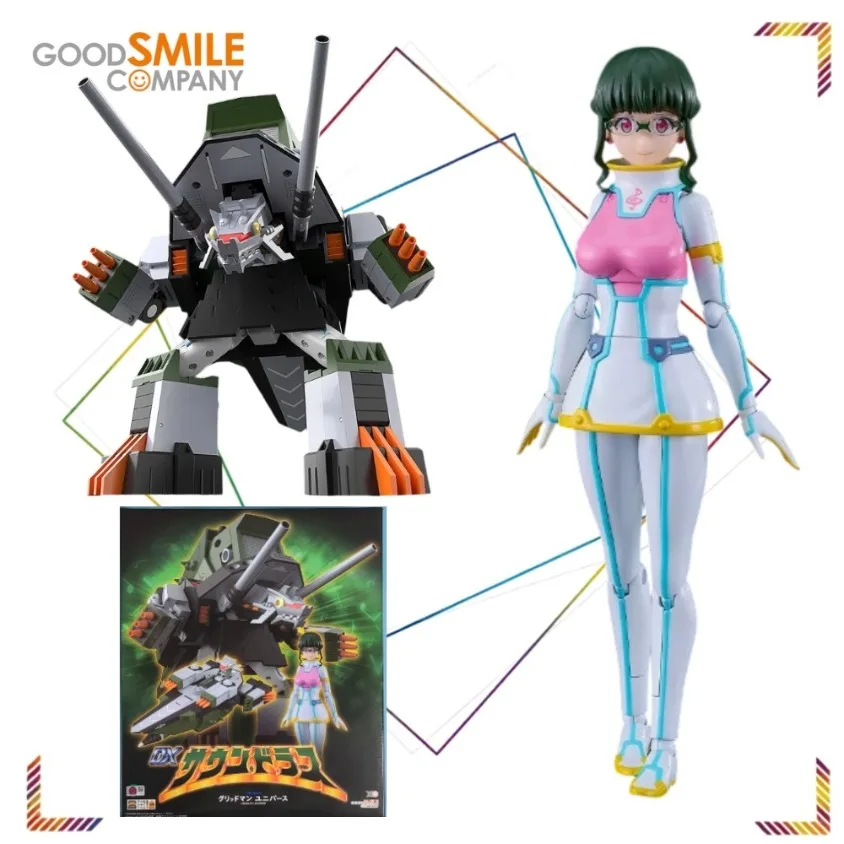 Фото GOOD SMILE The Gattai Anosillus The 2nd Action Figures Gridman Universe Anime Transformable Mecha Model Gift №1