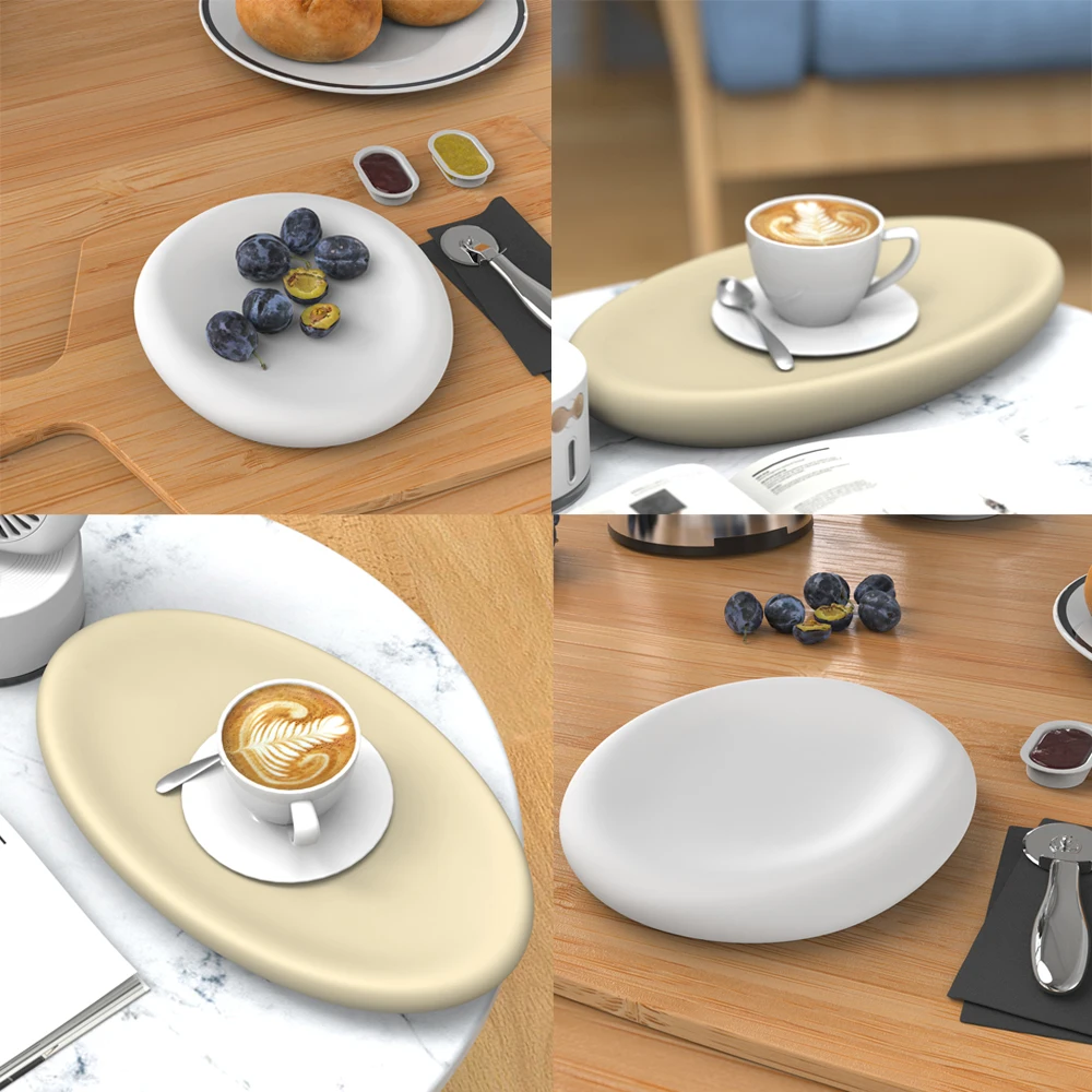 Силиконовый поднос для бетона искусственный гипс сделай сам обеденная тарелка