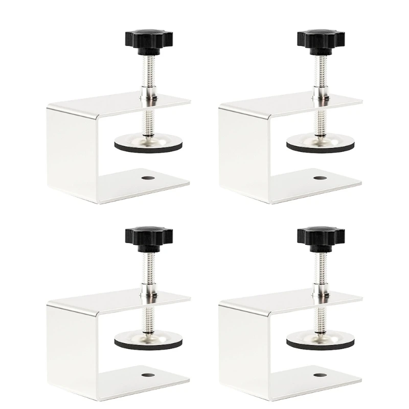 

Large Drawer Front Panel Installation Clamps Cabinet Hardware Jig C Clamps 2mm Thicker Drawer Drill Hole Guide Clamp
