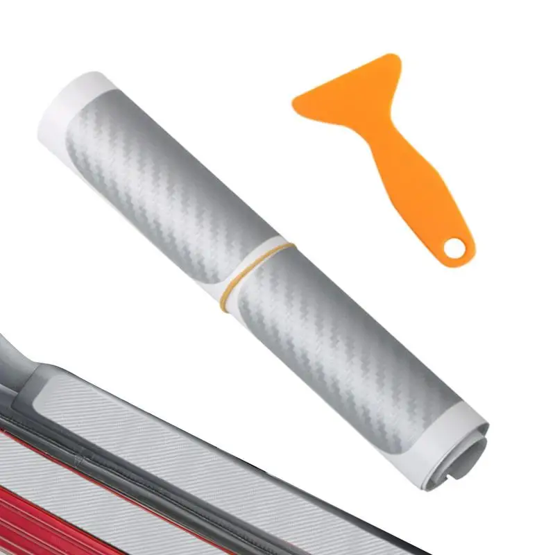 

Car Door Step Cover Door Sill Guards Auto Door Sill Protector Anti-scratch Car Door Sill Protective Door Sill Cover Carbon