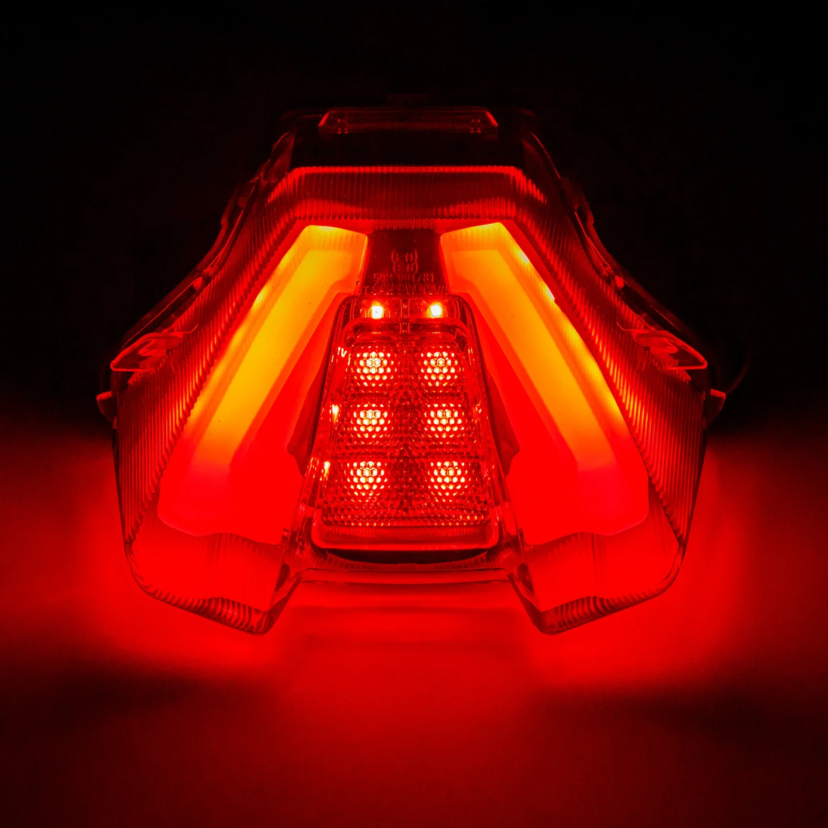 Задний фонарь для мотоцикла подходит YAMAHA MT07 FZ07 MT-07 2021-2023 светодиодный Встроенный