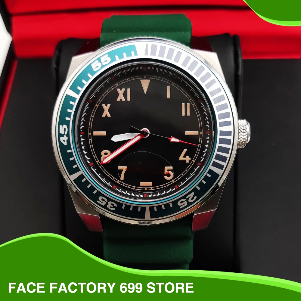 

Мужские часы NEW Coffee Series, трёхцветные часы NH35A, Автоматическая Механическая фотоэлектрическая Водонепроницаемая Корона из нержавеющей стали