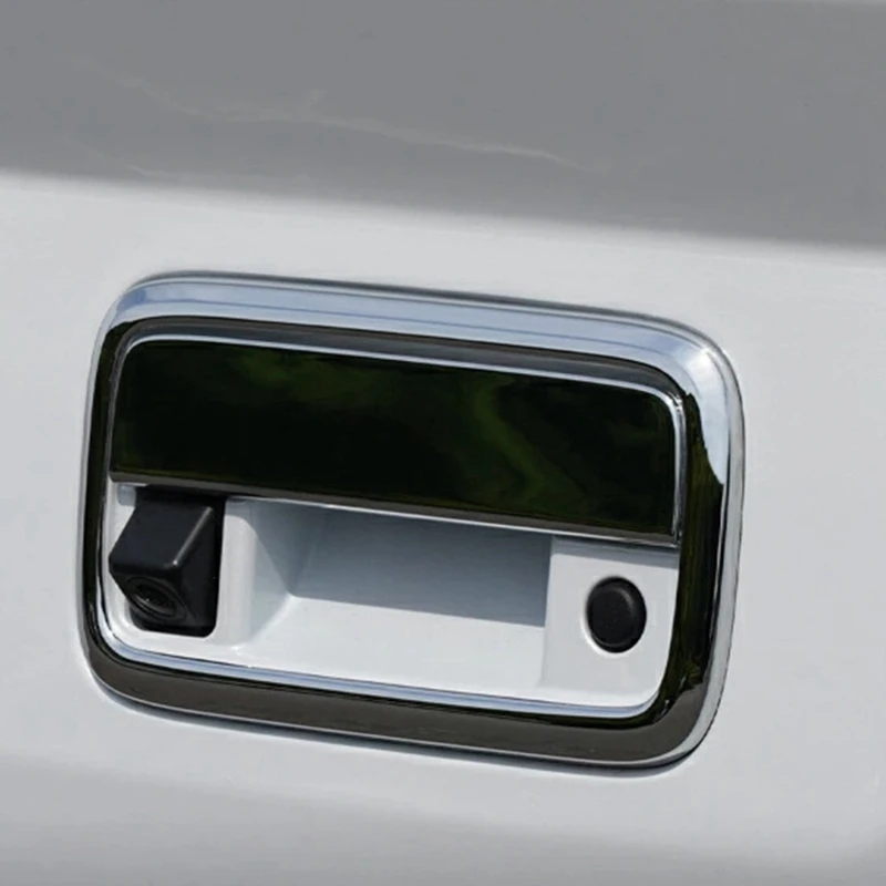 Автомобильный хромированный ABS задний багажник дверной захват ручка чаша