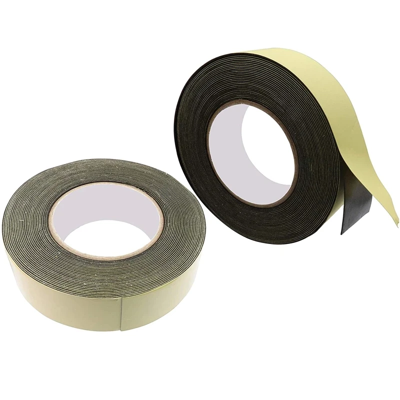 Эва черная губчатая Резиновая лента Противоударная пенная уплотнительная