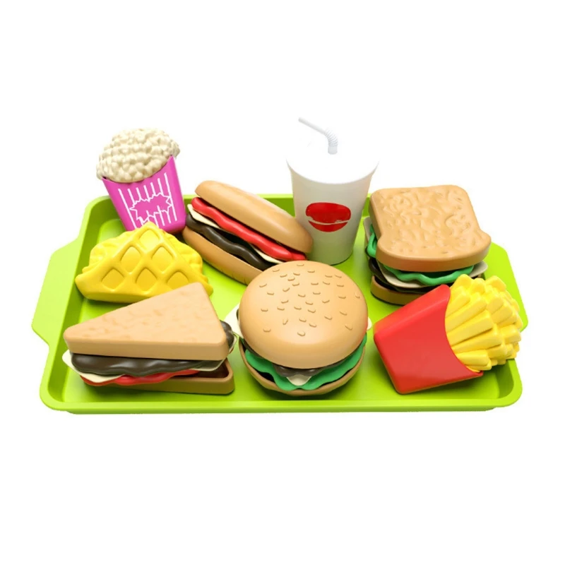 

Pretend Food for Toddlers Food Toy Play Food Set Kids Toy Kitchen Accessory