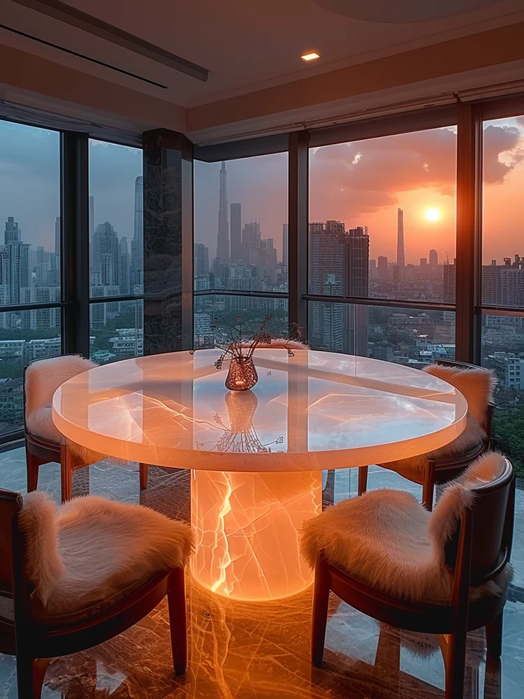 Современный простой натуральный белый ледяной нефритовый Роскошный каменный