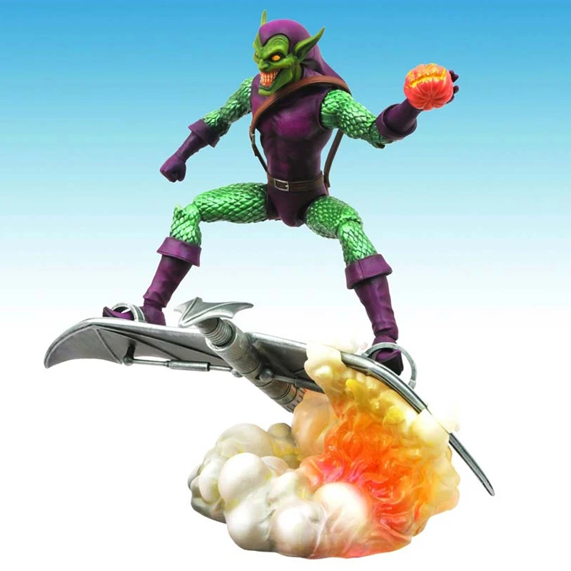 

Модель подвижной куклы Spot Marvel Select Dst Green Goblin 8 дюймов