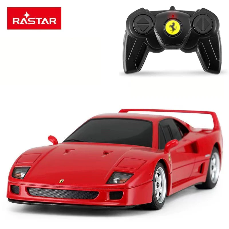 

RASTAR Ferrari F40 RC Car 1:24 Scale Remote Control Car Model Radio Controlled Auto Machine Vehicle Toy Gift For Kids Adults
