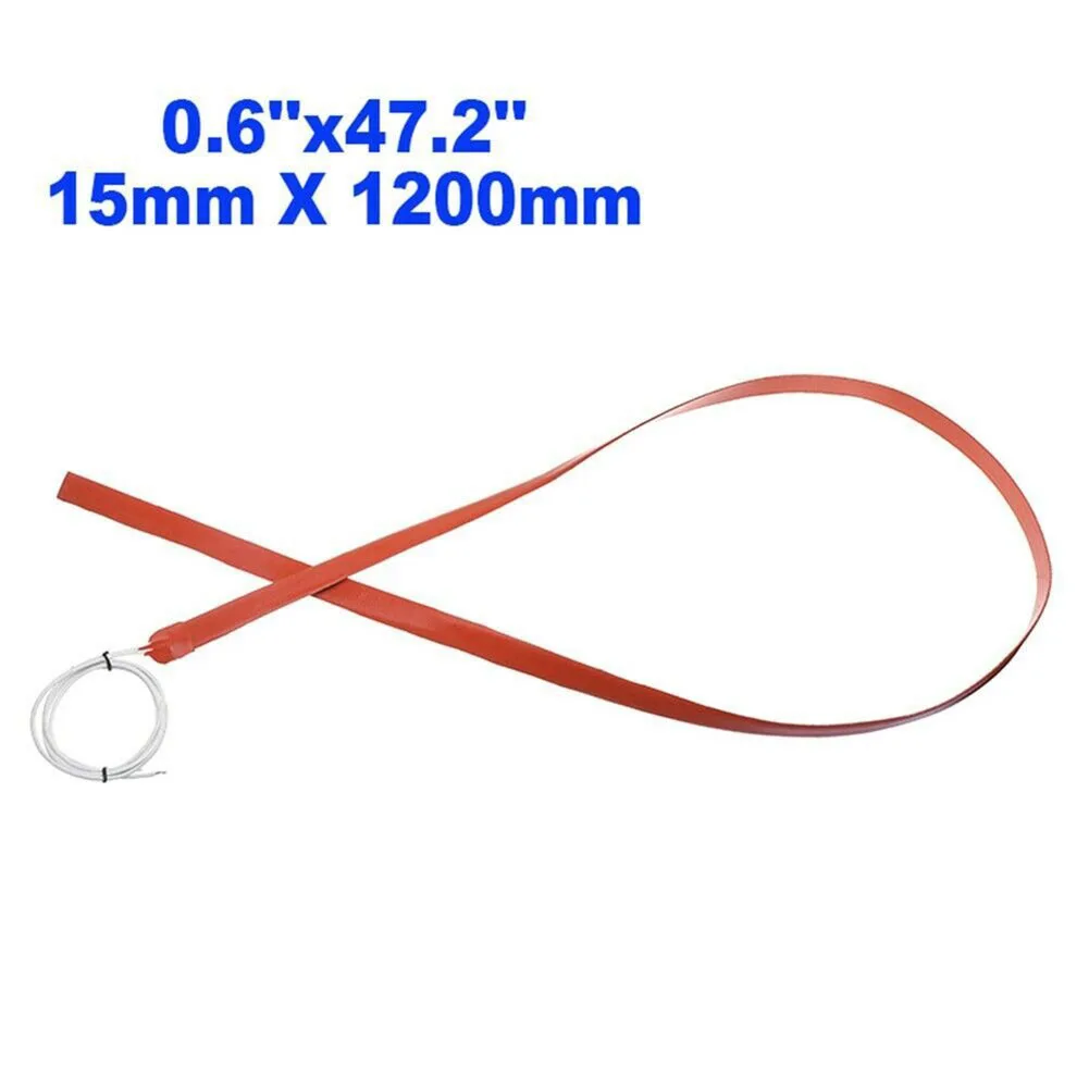 

1PC Universal 24V 150W Silicone Heating Pad Mat Cable Flexible Space Heater Wires Space Heaters Heating Cooling Air Conditioners