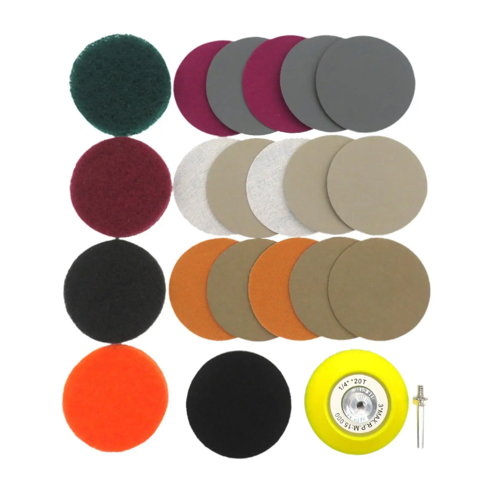 Универсальные шлифовальные диски для ухода за автомобилем подушечки полировки
