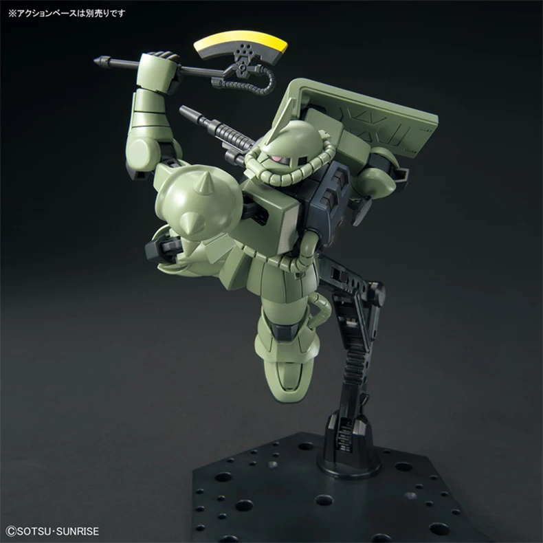 В наличии: Сборная модель Bandai Gundam HG 1144 MS-06 ZAKU II, аниме-фигурка, коллекционная игрушка для мальчиков, подарок (art.: 3920dcbcdddde) - 3920dcbcdddde