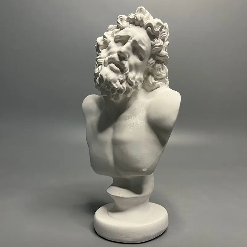 

LAOCOON PLASTER Portrait Statue Mythology Plaster Sculpture Figurines LAOCOON PLASTER Portrait Art Ornaments Office Home Decor