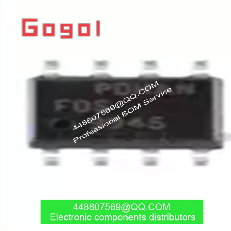 

Original FDS9945 9945 SOP-8 MOS FET integrated IC chip 1Pcs