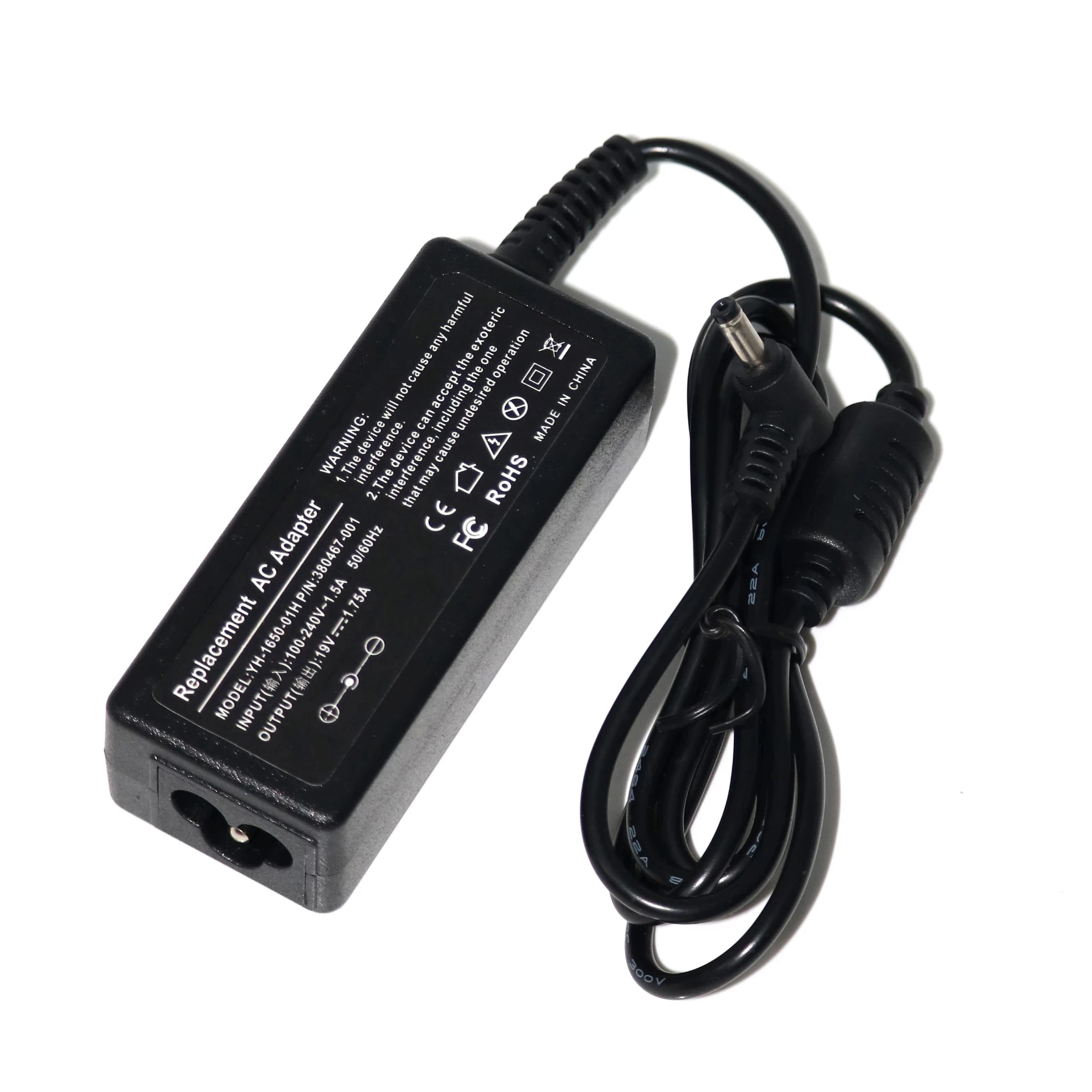 

33W 19V 1.75A AC Adapter Charger Compatible with Asus Vivobook X200MA X200M X200CA X200C X200 X202E X202 X201E X201 Q200E Q200