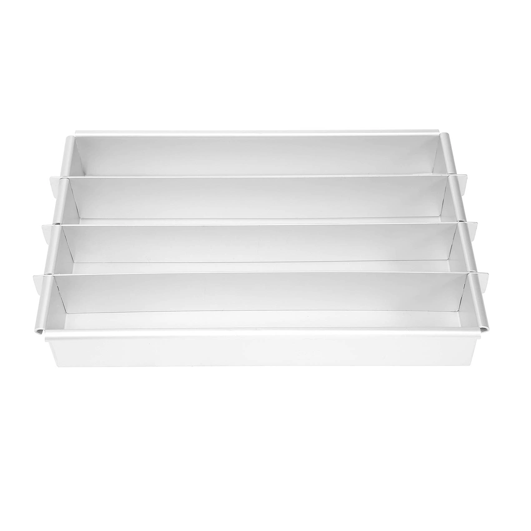 Форма для торта Battenberg коммерческий алюминий с анодированным весом серебро A