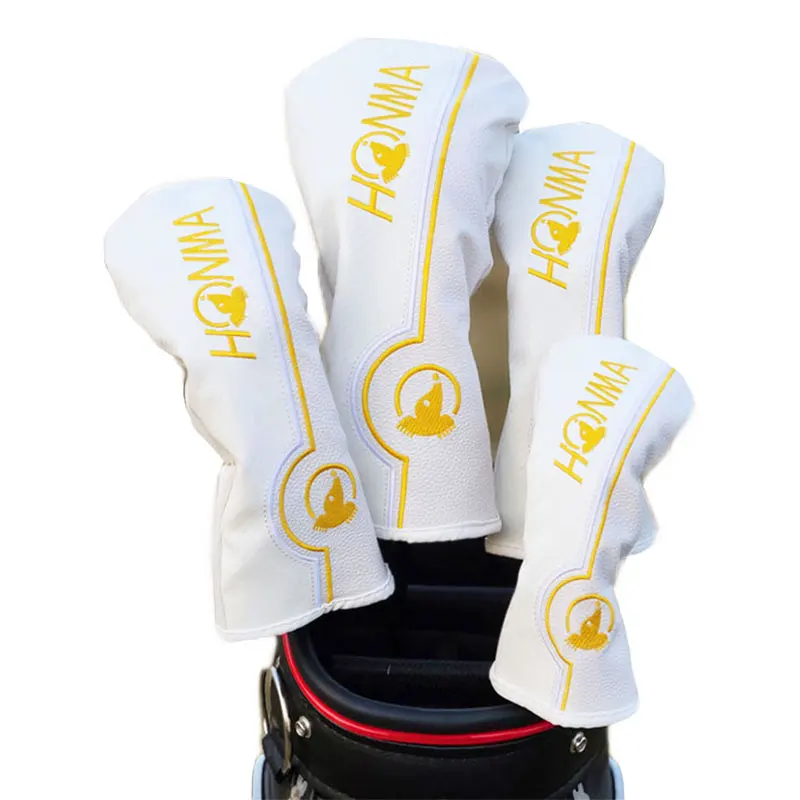 

Honma Golf Club #1 #3 #5, деревянные головные уборы для водителя, яркие детские головные уборы, набор защитных аксессуаров для гольфа