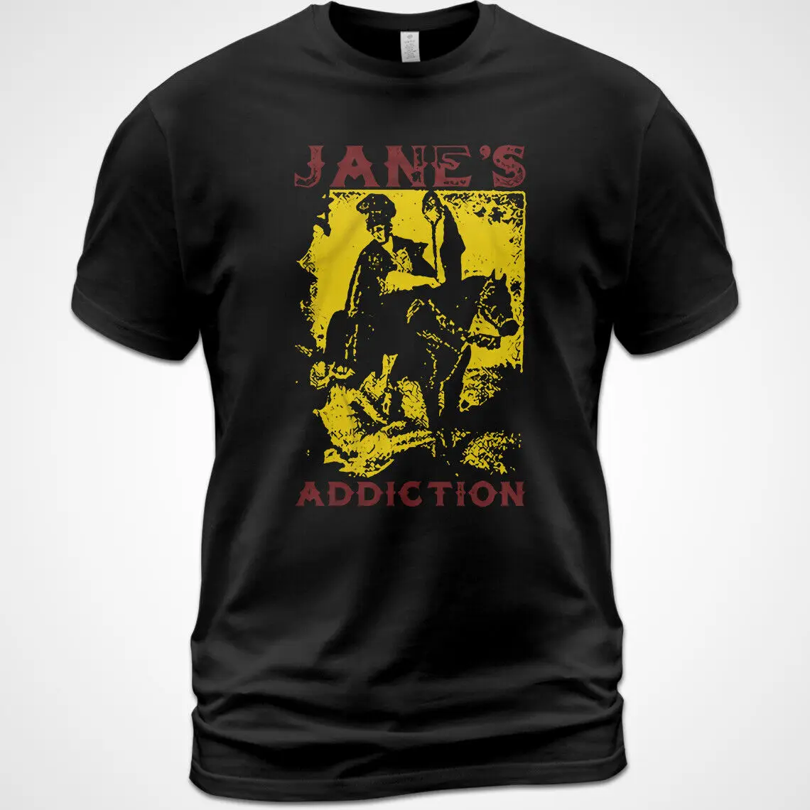 Хлопковая футболка с изображением Джейн из коллекции 1991 года, альбомная футболка с изображением девушки в стиле 
