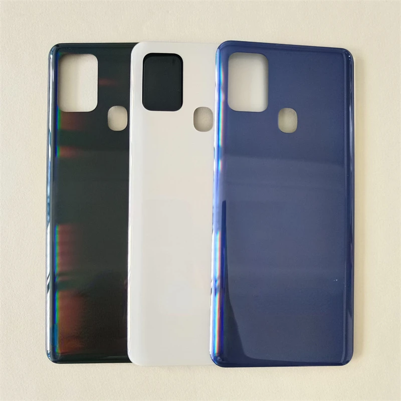 Пластиковая Задняя Крышка батарейного отсека для Samsung A21s A217F A217M A217