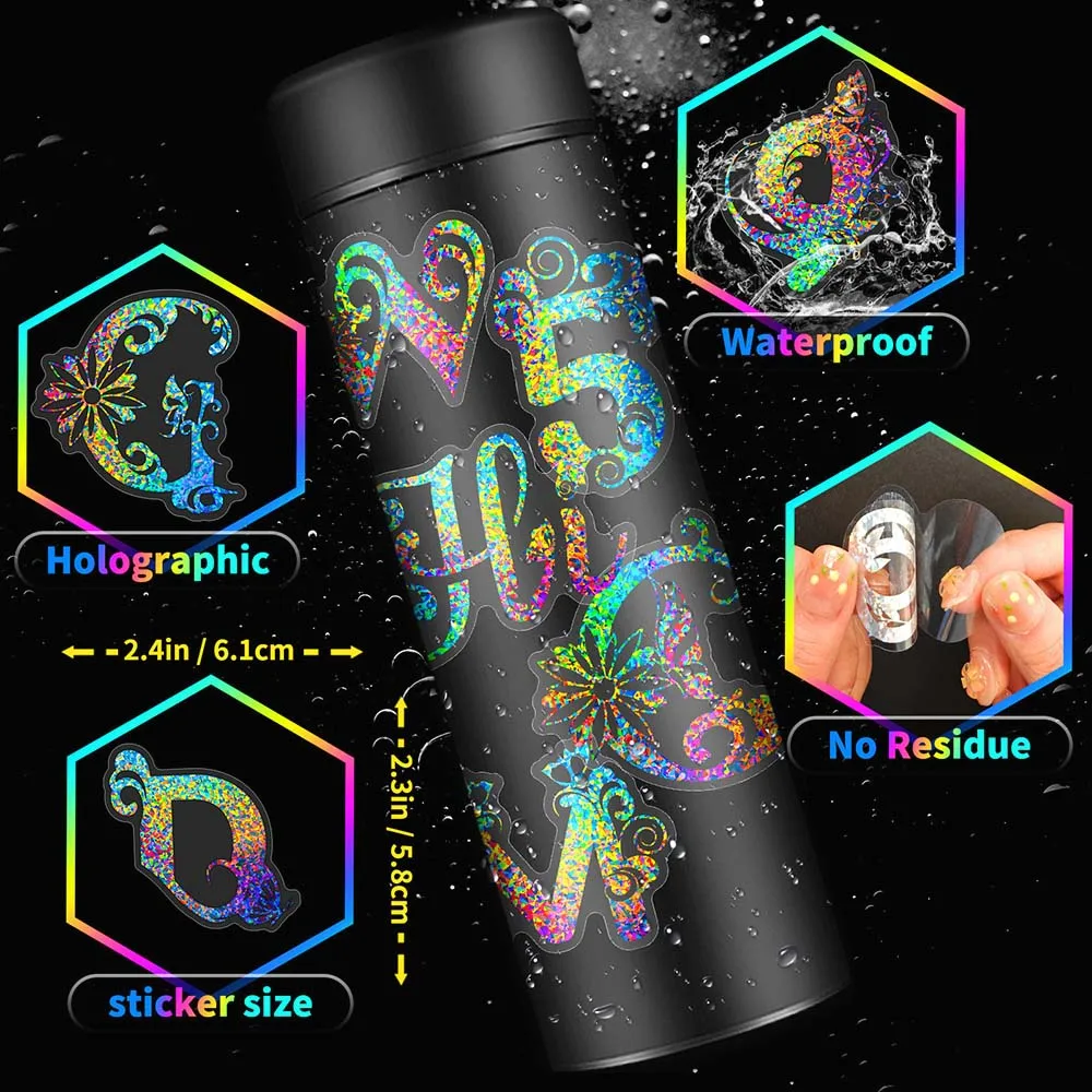 Рисунок 4 - 10/50Pcs лазерные прозрачные буквенные