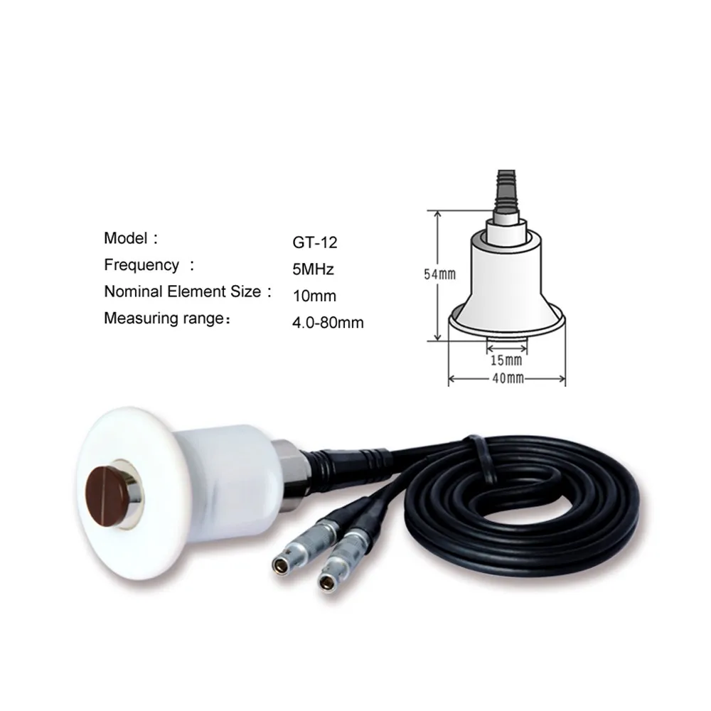 

YUSHI Ultrasonic Transducers 5mhz 10mm 380 Celsius High Temperature Probe